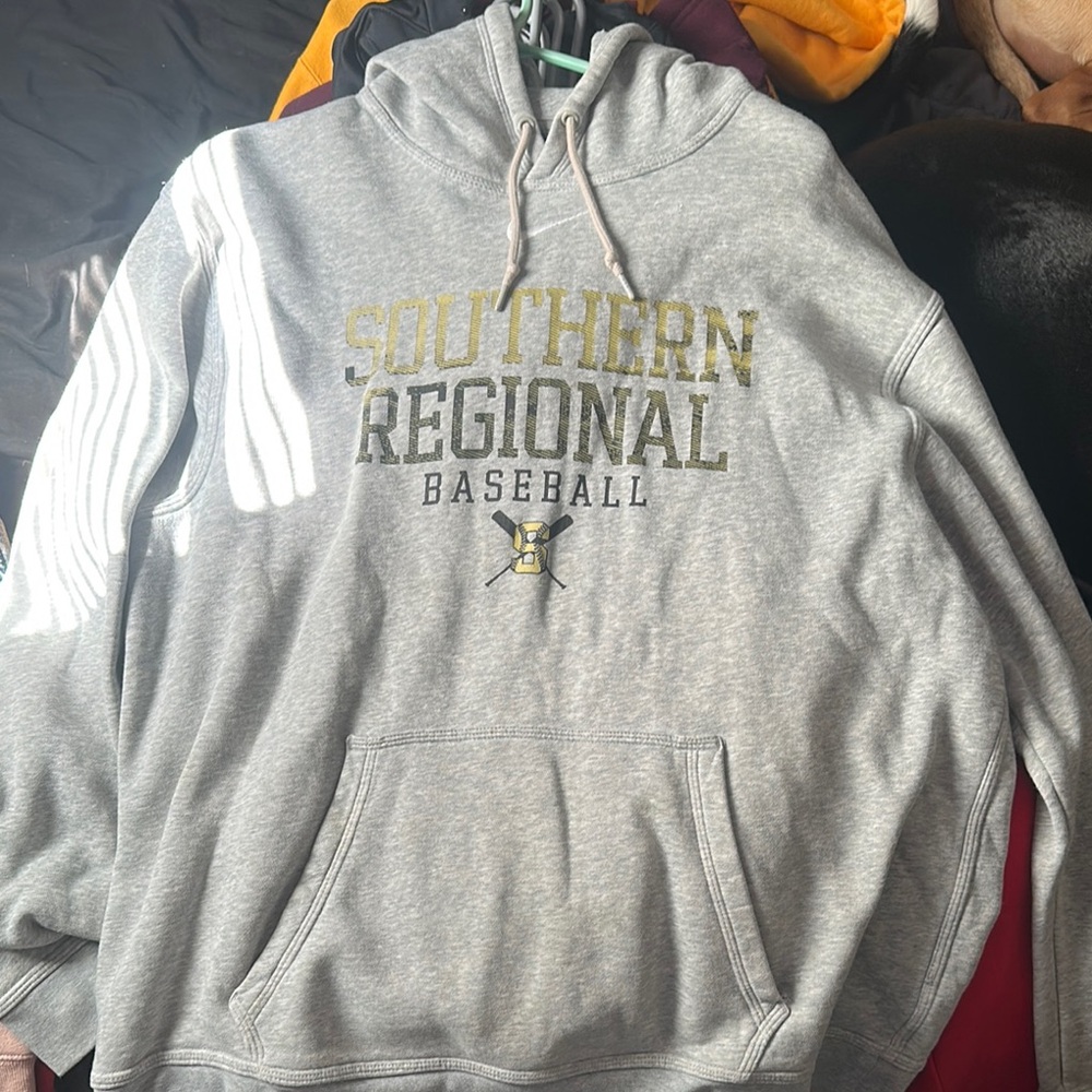Nike Gray Southern Regional Baseball Hoodie
